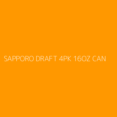 Product SAPPORO DRAFT 4PK 16OZ CAN