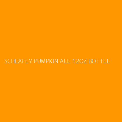 Product SCHLAFLY PUMPKIN ALE 12OZ BOTTLE