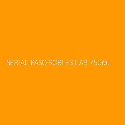 Product SERIAL PASO ROBLES CAB 750ML