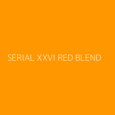 Product SERIAL XXVI RED BLEND