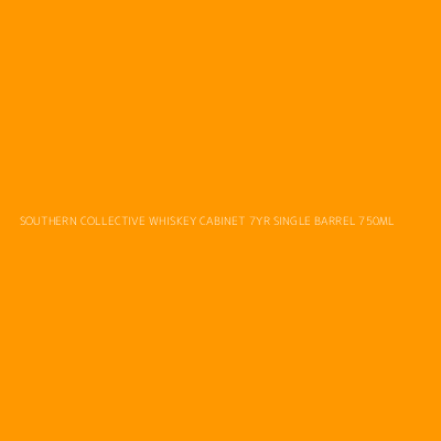 Product SOUTHERN COLLECTIVE WHISKEY CABINET 7YR SINGLE BARREL 750ML