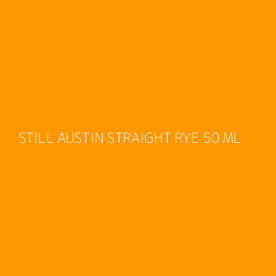 Product STILL AUSTIN STRAIGHT RYE 50 ML