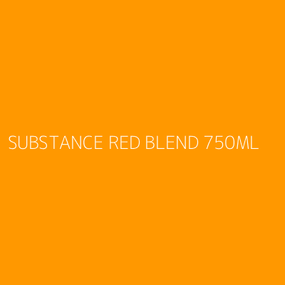 Product SUBSTANCE RED BLEND 750ML