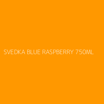 Product SVEDKA BLUE RASPBERRY 750ML