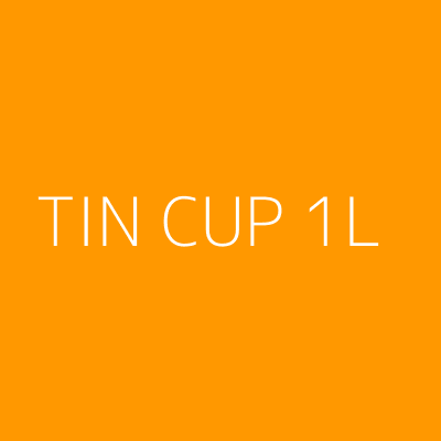 Product TIN CUP 1L