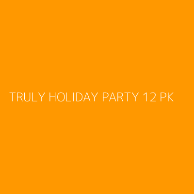 Product TRULY HOLIDAY PARTY 12 PK