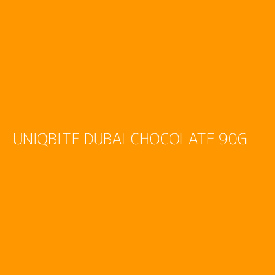 Product UNIQBITE DUBAI CHOCOLATE 90G