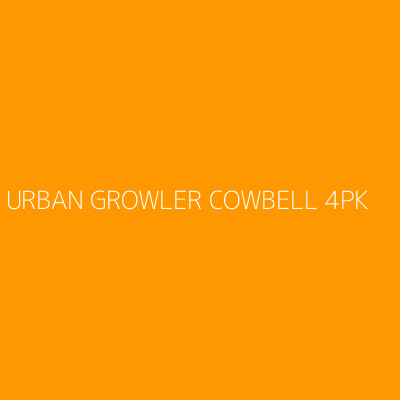 Product URBAN GROWLER COWBELL 4PK