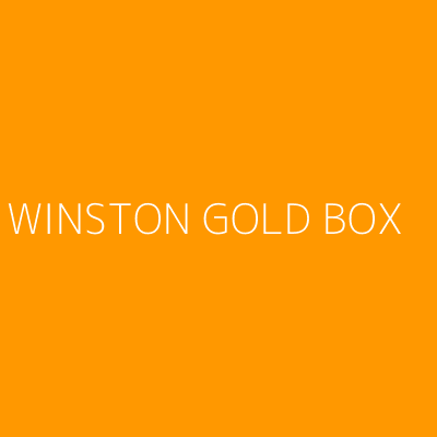 Product WINSTON GOLD BOX
