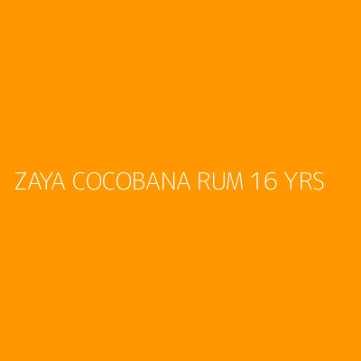 Product ZAYA COCOBANA RUM 16 YRS