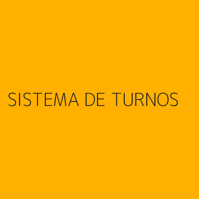 Sistema de turnos