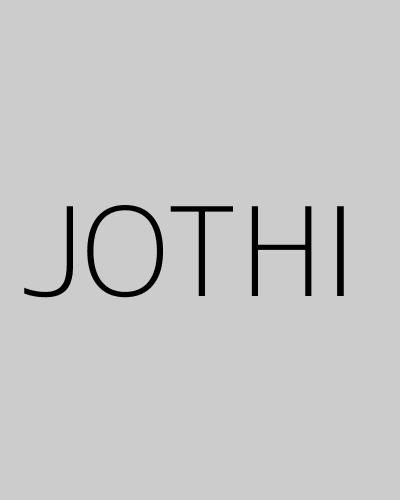 JOTHI (2022) poster