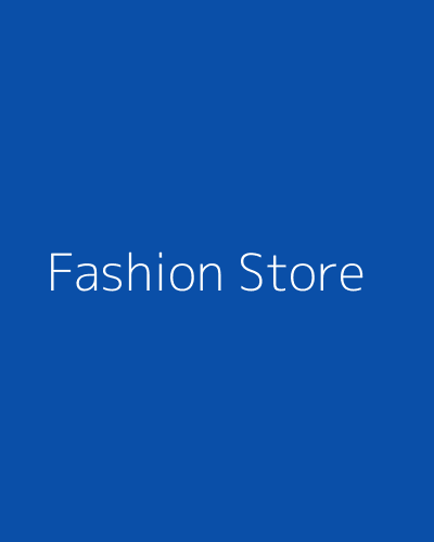 Template Website Fashion Store