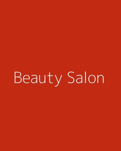 Template Website Salon Kecantikan