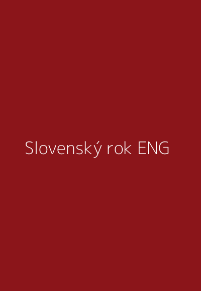 Obálka knihy The Slovak Year - Katarína Nádaská