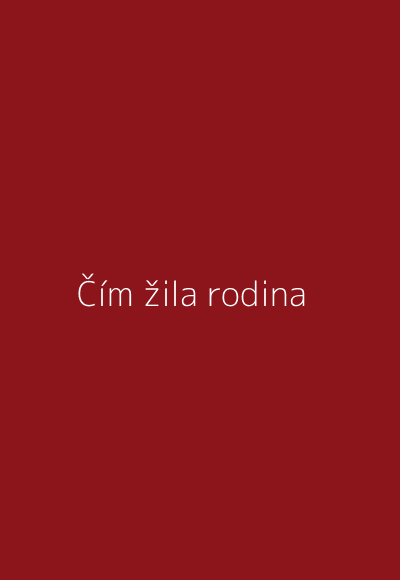 Obálka knihy Čím žila slovenská rodina - Katarína Nádaská