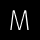Mindlose site logo with M initial