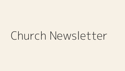 Church Newsletter logo