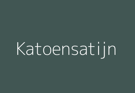 Katoensatijn