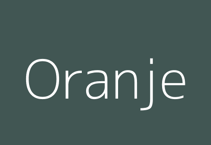 Oranje