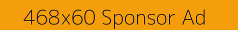 468x60 sponsor banner ad