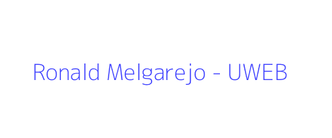 Ronald Melgarejo - UWEB