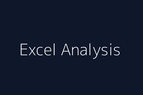 Excel Data Analysis for Beginners