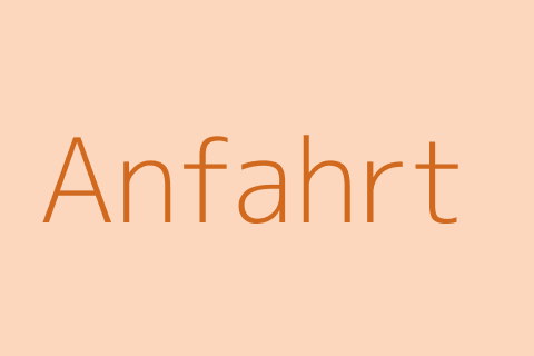 Anfahrt