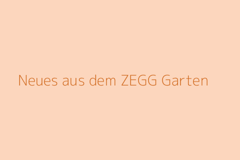 Neues aus dem ZEGG Garten