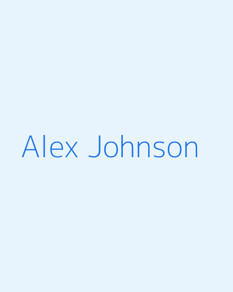 Alex Johnson - Product Manager