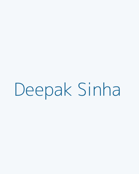Deepak Sinha - Supply Chain Manager