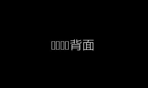 资质证书背面