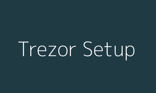 Trezor.io Start