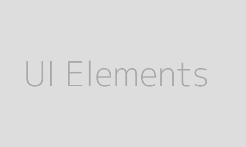 Sample UI Elements