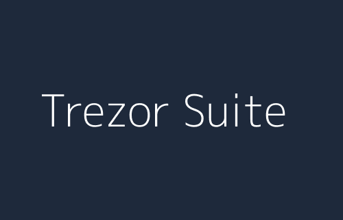 Trezor Suite Illustration