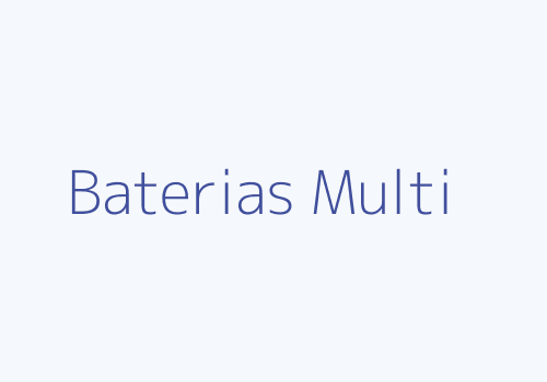 Baterias Multi