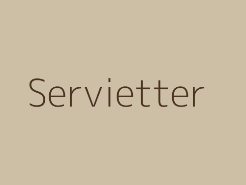 Vådservietter