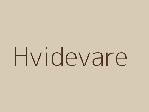Hvidevarer
