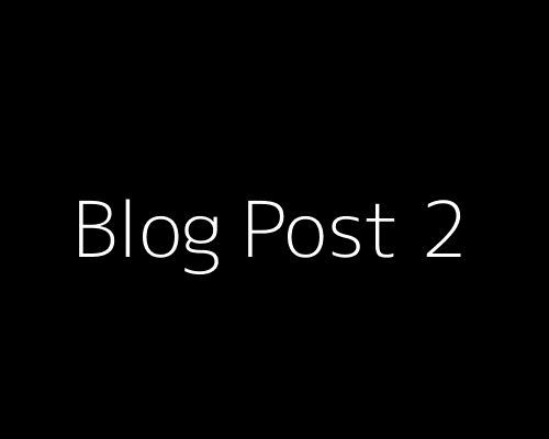 Blog Post