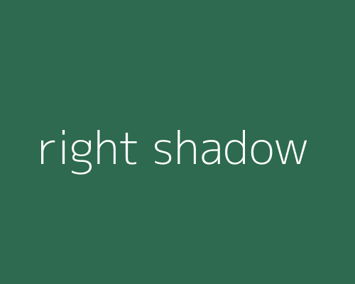 Right float with shadow