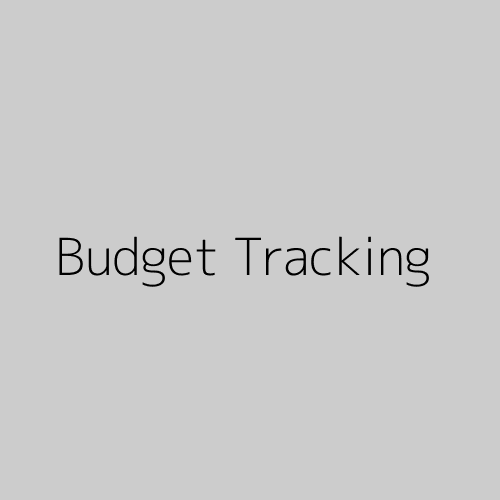 Budget Tracking