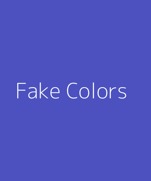Fake Colors Cover