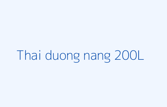 Máy năng lượng mặt trời 200L