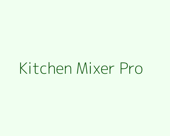 Kitchen Mixer Pro product image