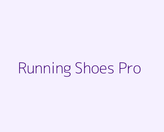 Running Shoes Pro product image