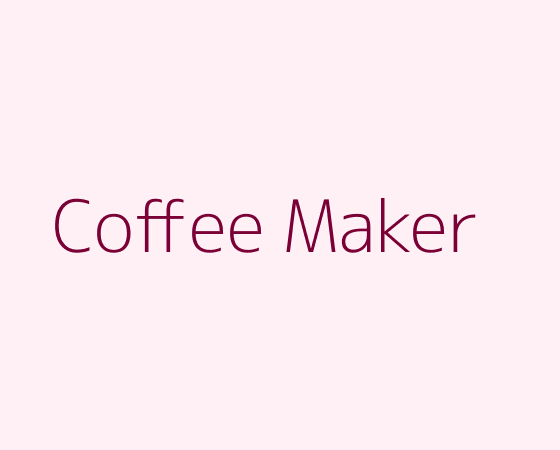 Coffee Maker Deluxe product image