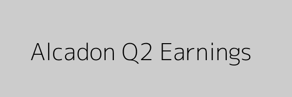 Alcadon Group Earnings