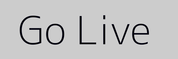 配信開始画面例