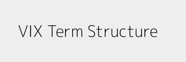 VIX term structure