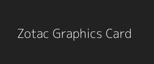 Zotac Twin Edge RTX 3070